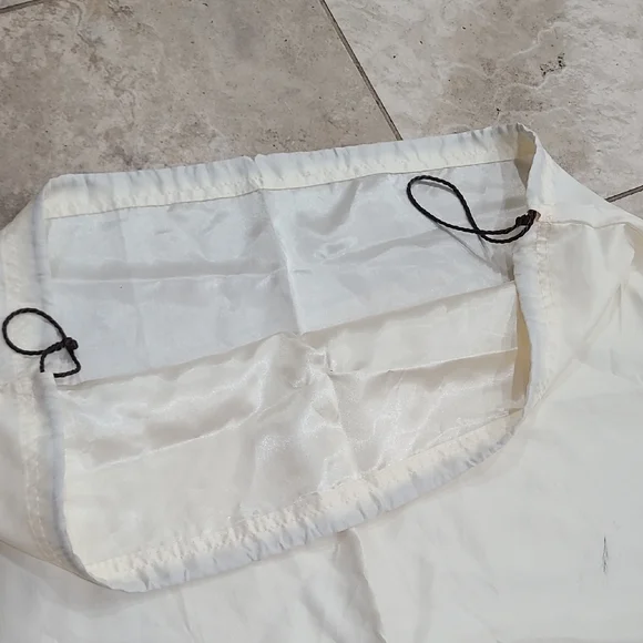 Coach Cream Leatherware Tote 23.5 X 19" - Picture 3 of 6